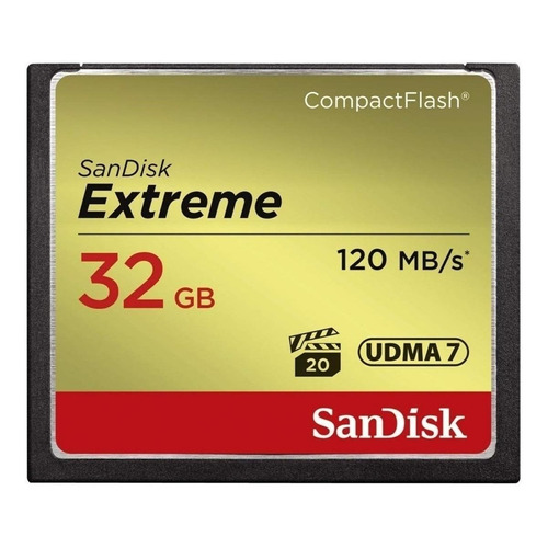 Tarjeta de memoria SanDisk SDCFXSB-032G-G46  Extreme 32GB