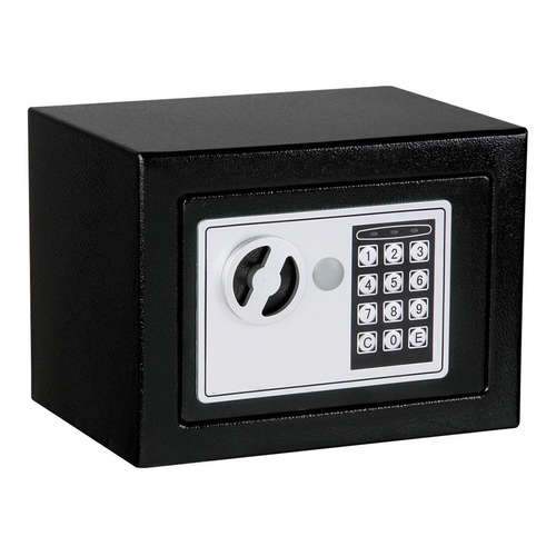 Caja Fuerte De Seguridad Digital Electrónica 17 X 23 X 17 Cm Color Negro