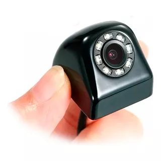 Camara De Reversa Rca Curva 8 Leds Contra Agua Nocturna