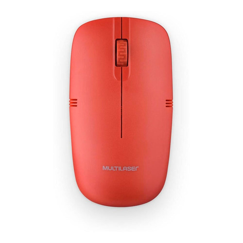 Mouse Multi Mo289 Inalámbrico Rojo