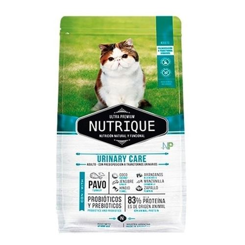 Alimento Gato Nutrique Urinary Care 7,5kg. Np