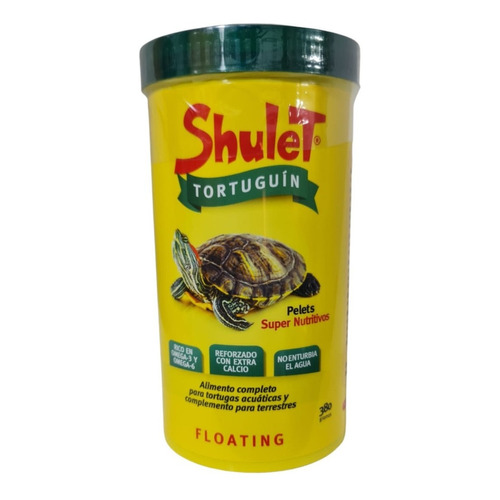 Alimento Tortugas Acuaticas Shulet Tortuguin 380 Gramos s