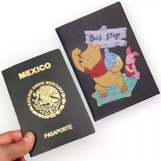 Funda Para Pasaporte: Vintage, Animados & Motivacional