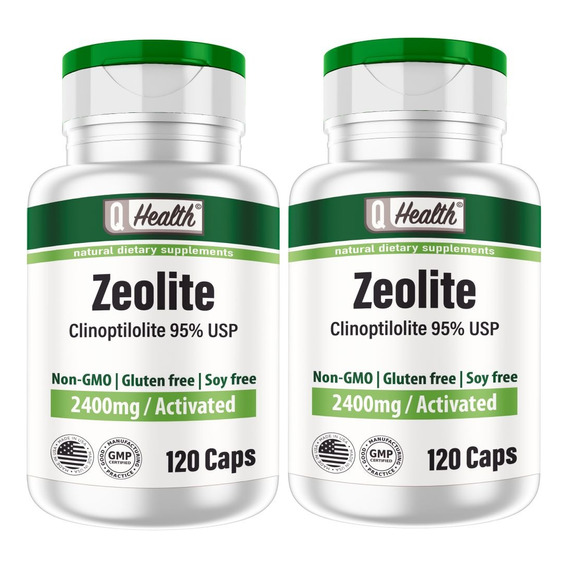 Zeolita Capsulas 240 Caps Vegan - Unidad a $758