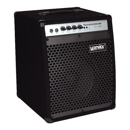 Warwick Bc40 Amplificador Combo De Bajo 40w Ecualizador Color Negro