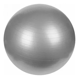 Balón Pelota Pilates Yoga 75 Cms. Sport Fitness Balance Color Gris