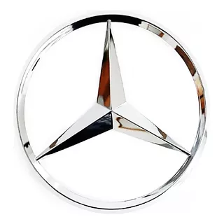 Emblema Loco Marca Estrela Da Grade Mercedes Padrão Orig