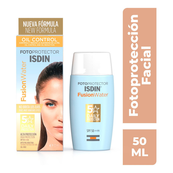 Isdin Fotoprotector Spf50+ Fusion Water Toque Seco X 50 Ml