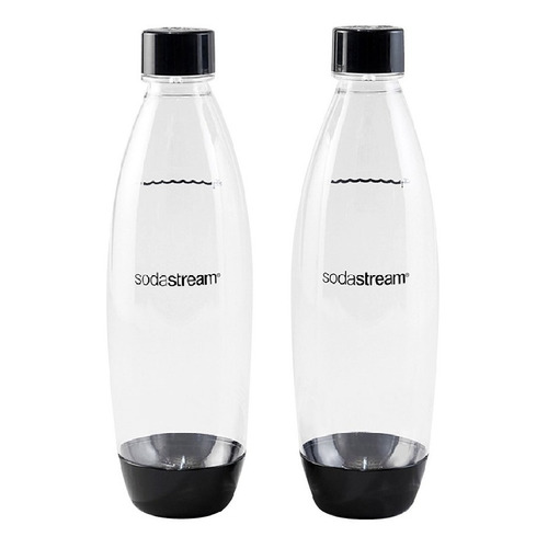 Botellas Sodastream Twinpack Negras Color Negro