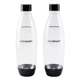 Botellas Sodastream Twinpack Negras Color Negro