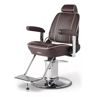 Silla Barbero Peluqueria Estetica Premium Takara Belmont Color Negro Forma De La Base Redonda Tipo De Respaldo Reclinable