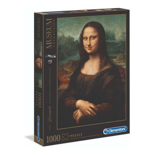 Rompecabezas Puzzle Clementoni 1000 Pzs Gioconda Mona Lisa