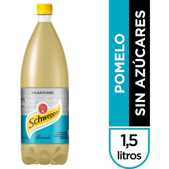 Gaseosa Schweppes Sin Azúcares Pomelo 1,5 Lt