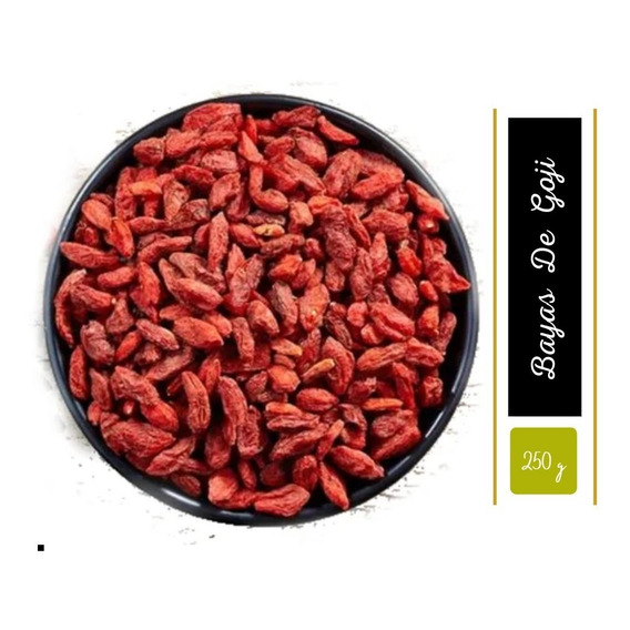 Goji Bayas Berries 250gr (1/2 Libra) - Frutos Secos