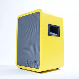 Bafle Amplificado 8 Pulgadas Bluetooth Recargable Gowin Color Amarillo-783