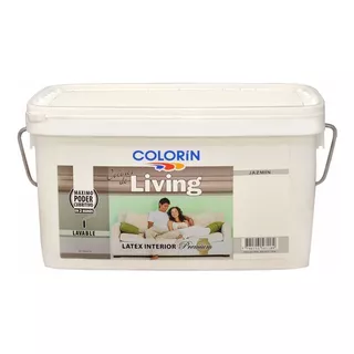 Colorin Living Pintura Latex Interior Jazmin X 4 Litros Premium