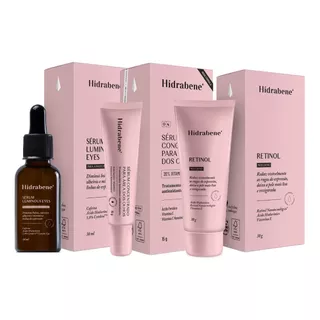 Kit Hidrabene Rotina Skincare Proteção Profunda Melhor Viso