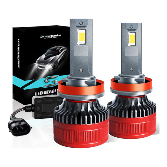 Kit De Faros Led H11 H7 H1 9005 9006 Alta/baja 200w 30000lm