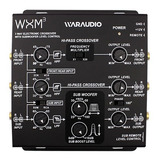 Crossover Electrónico 3 Vias War Audio Wxm3