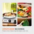 Estufa eléctrica Fast Cook Mondial de acero inoxidable 1000w Fe-04