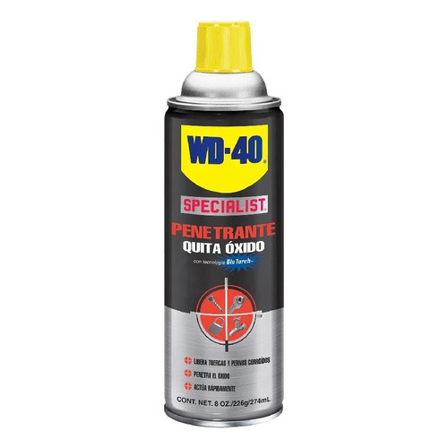 Lubricante De Penetrante Quita Oxido Specialist Wd-40 274ml