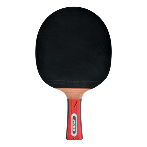 Paleta de ping pong Donic Schildkrot Waldner 1000 negra y roja FL (Cóncavo)