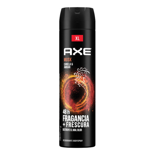 Desodorante Axe Musk Canela Ambar 230ml