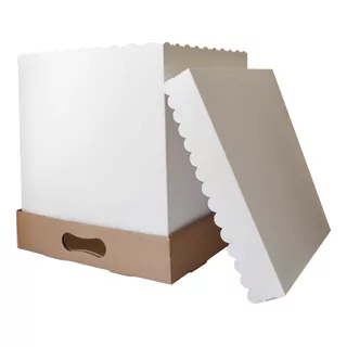  Cajas Para Drip Cake (30x30x25) X 5 Unidades