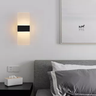 Luminária Lustre Arandela De Led Para Área Externa Moderna