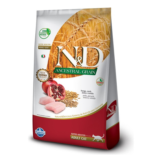 N&d Ancestral Gato Frango Adult  1,5 Kg