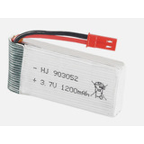 Bateria Lipo 1200mah 1s 3.7v 25c Jst Rc Heli Avion Car