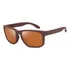 Gafas de sol cuadradas clásicas para hombre, Uv400, marco de verano oscuro, color marrón sólido