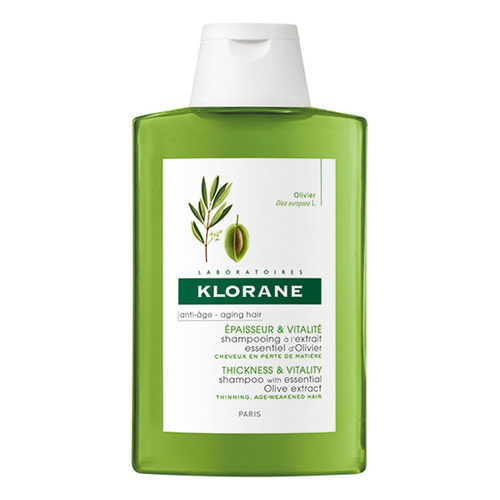 Shampoo Klorane Olivo en frasco de 200mL por 1 unidad
