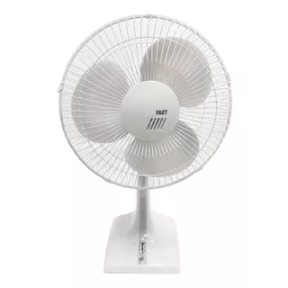 Ventilador Faet 40cm 220v Mesa E Parede Branco E Cinza