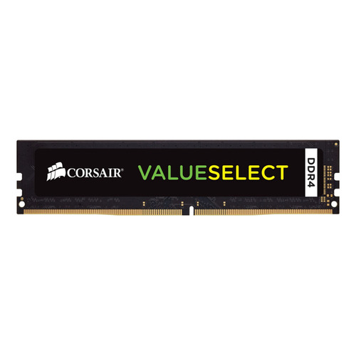 Memoria RAM Value Select gamer color negro 16GB 1 Corsair CMV16GX4M1A2400C16