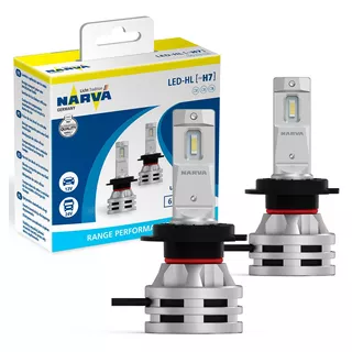 Lampada Led Narva H7 12/24v 24w Led Range Performance 6500k