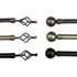Barrotes Extensibles 28mm. 1 A 2mt Color 11 Espiral Negro