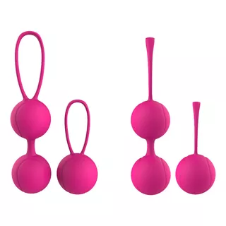 Bolas Kegel Chinas 2 Unidades De Silicona Medica Lover