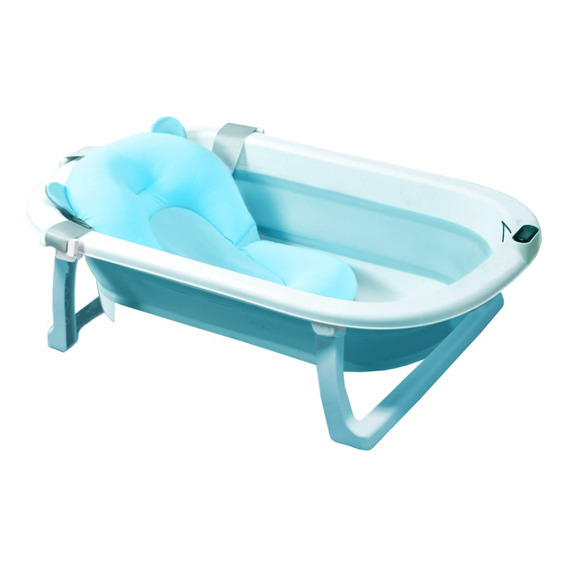 Bañera Tina De Baño Para Bebe Plegable Portatil Casa Y Viaje