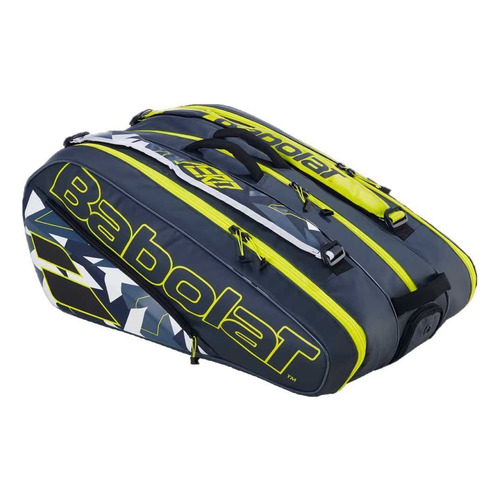 Bolso Tenis Babolat Pure Aero Rh X12 Color Gris oscuro