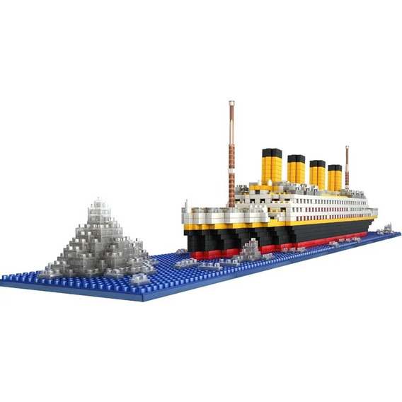 Bloques De Construcción 3d Titanic 1860 Piezas