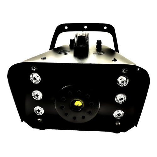 Maquina De Humo 1200w Alámbrica/inalámbrica Con Leds Rgb Color Negro