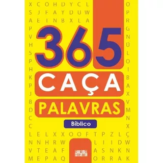 365 Caça-palavras Bíblico, De Cultural, Ciranda. Ciranda Cultural Editora E Distribuidora Ltda., Capa Mole Em Português, 2021