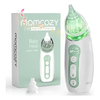 Momcozy BN002 Aspirador Nasal Portátil Para Bebés Eléctrico Color Verde Claro