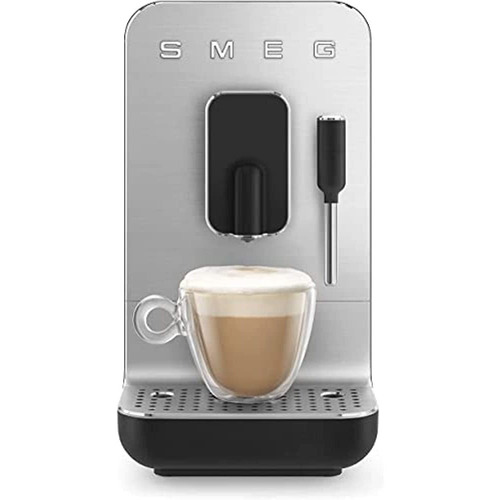 Máquina De Café Smeg Completamente Automática Con Steam Blac