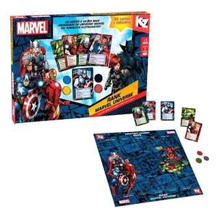 Jogo De Cartas Rank Marvel Universe Elka