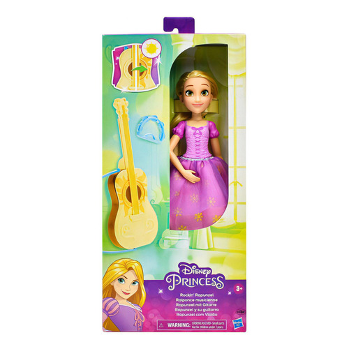 Disney Princesa Rapunzel Y Su Guitarra 26cm Hasbro