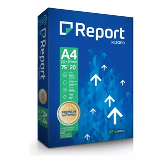 Papel Report Premium A4 Branco 75g 500un
