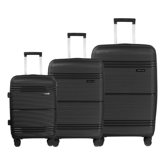 Set De Valijas X 3 Medidas Grande Mediana Carry On Equipaje