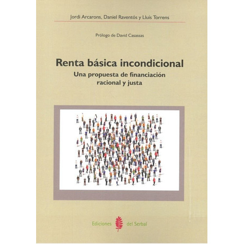 Renta Bãâ¡sica Incondicional, De Aa.vv.. Editorial Ediciones Del Serbal, S.a., Tapa Blanda En Español